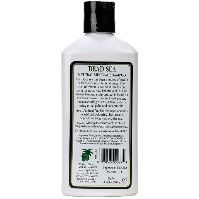 
                      
                        Malki Dead Sea Products Natural Mineral Shampoo
                      
                    