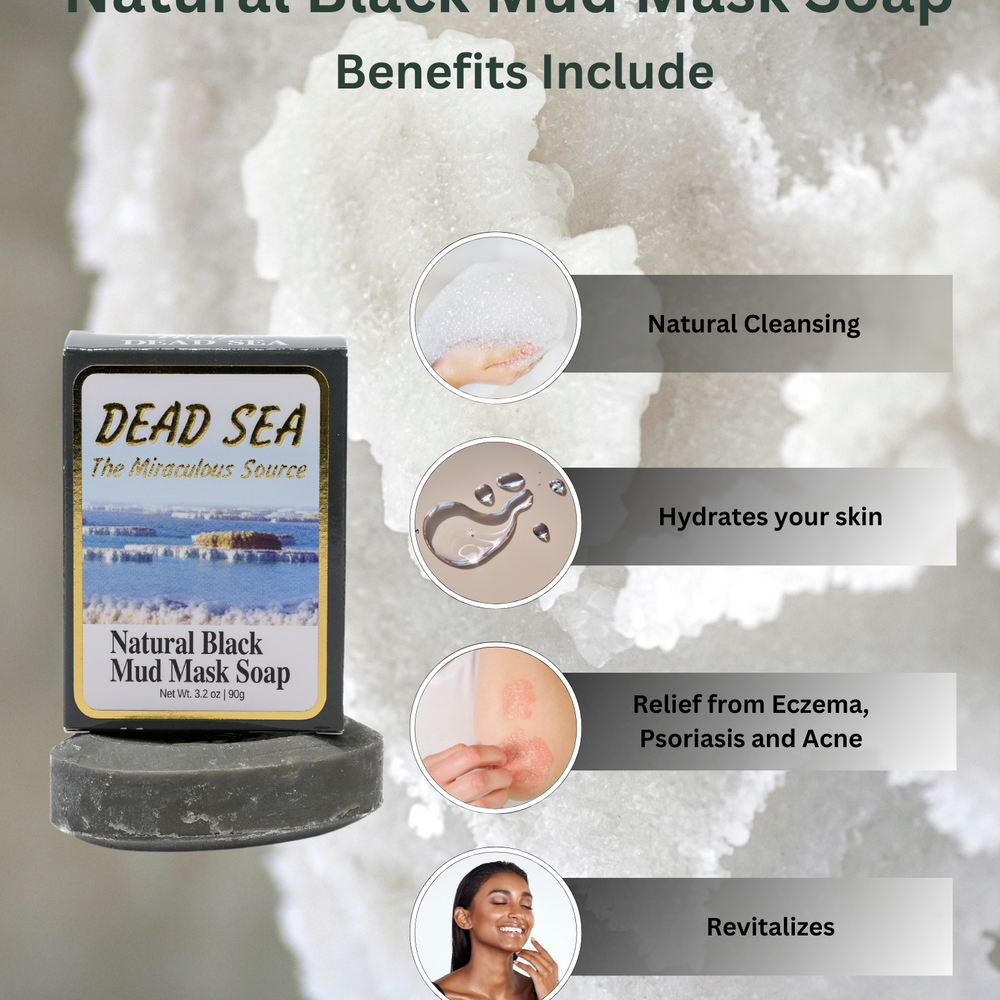 
                      
                        Malki Dead Sea Products Black Mud Mask Soap
                      
                    