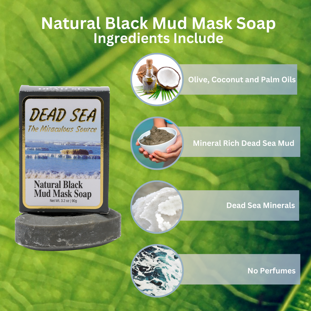 
                      
                        Malki Dead Sea Products Black Mud Mask Soap
                      
                    