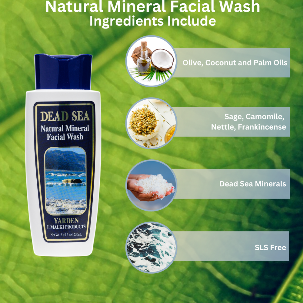 
                      
                        Malki Dead Sea Products Natural Mineral Facial Wash
                      
                    