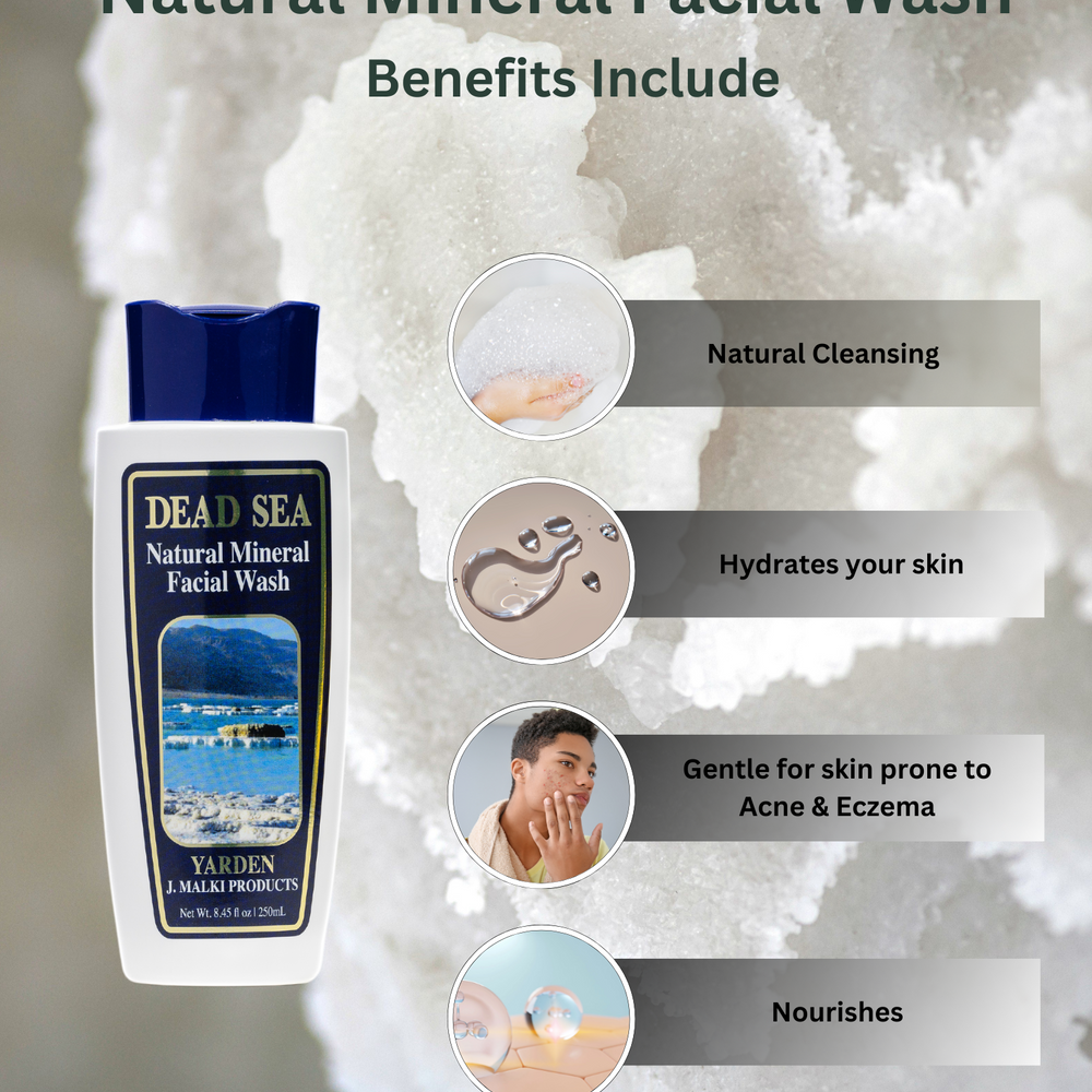 
                      
                        Malki Dead Sea Products Natural Mineral Facial Wash
                      
                    