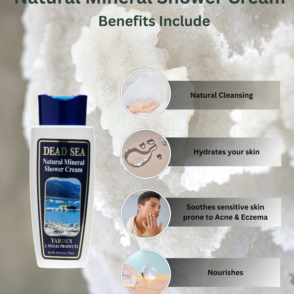 
                      
                        Malki Dead Sea Products Natural Mineral Shower Cream Body Wash
                      
                    