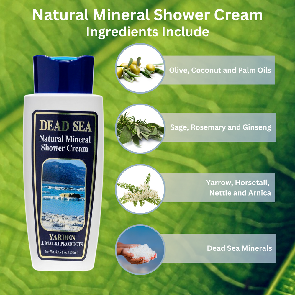 
                      
                        Malki Dead Sea Products Natural Mineral Shower Cream Body Wash
                      
                    