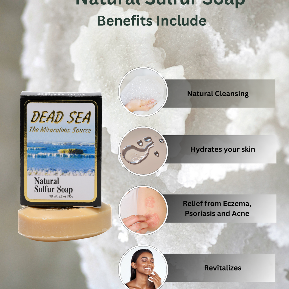 
                      
                        Malki Dead Sea Products Natural Sulfur Soap
                      
                    